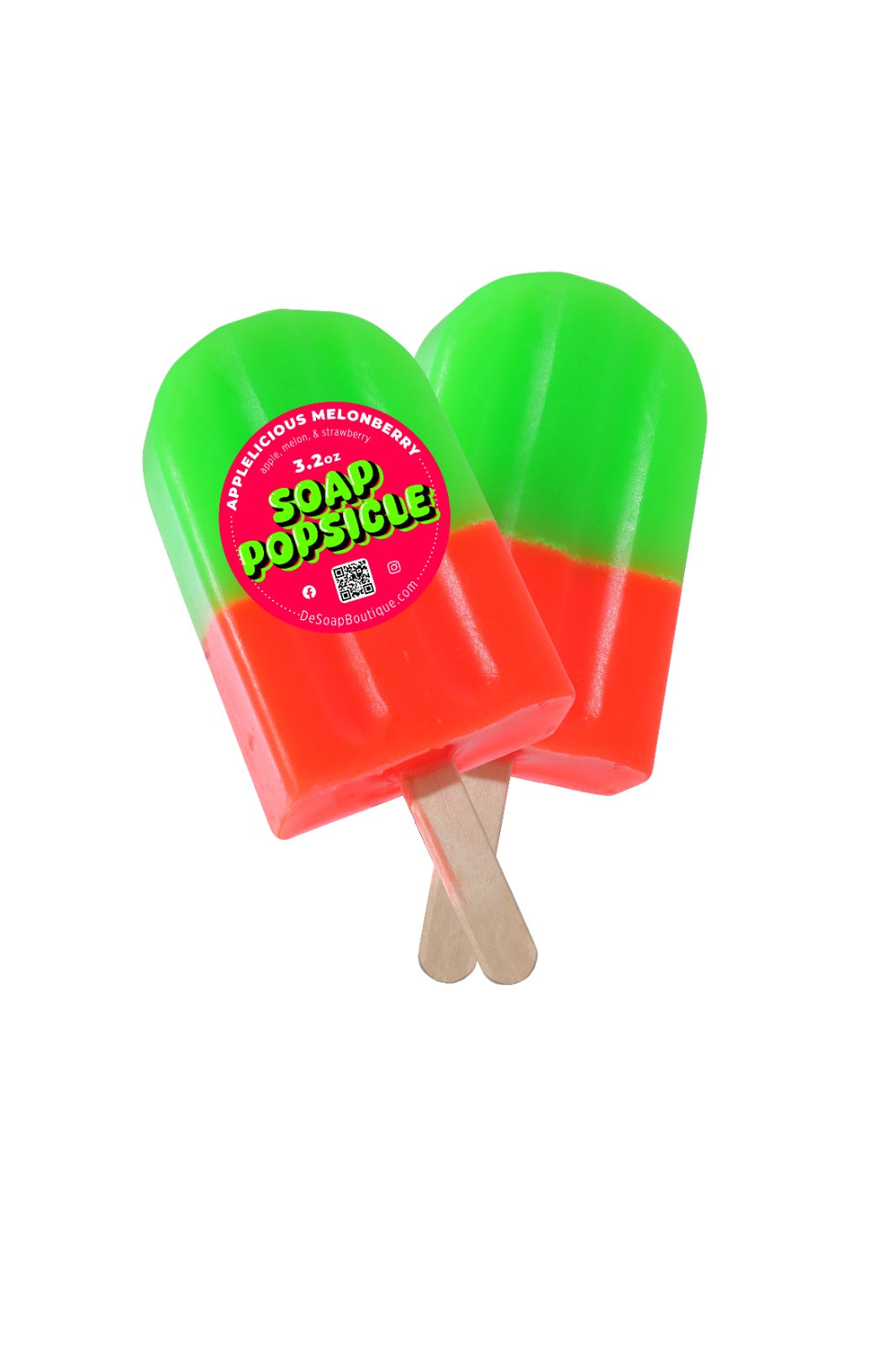 Applelicious Melonberry Popsicle Soap