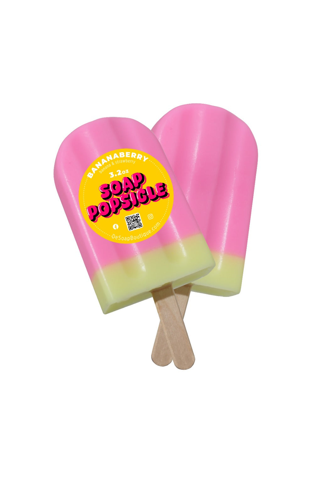 Bananaberry Popsicle Soap