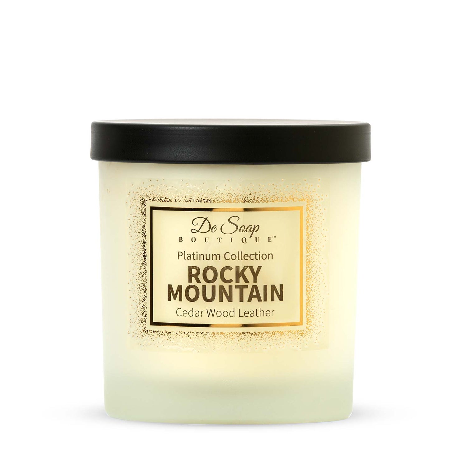 ROCKY MOUNTAIN Cedar Wood Leather Candle